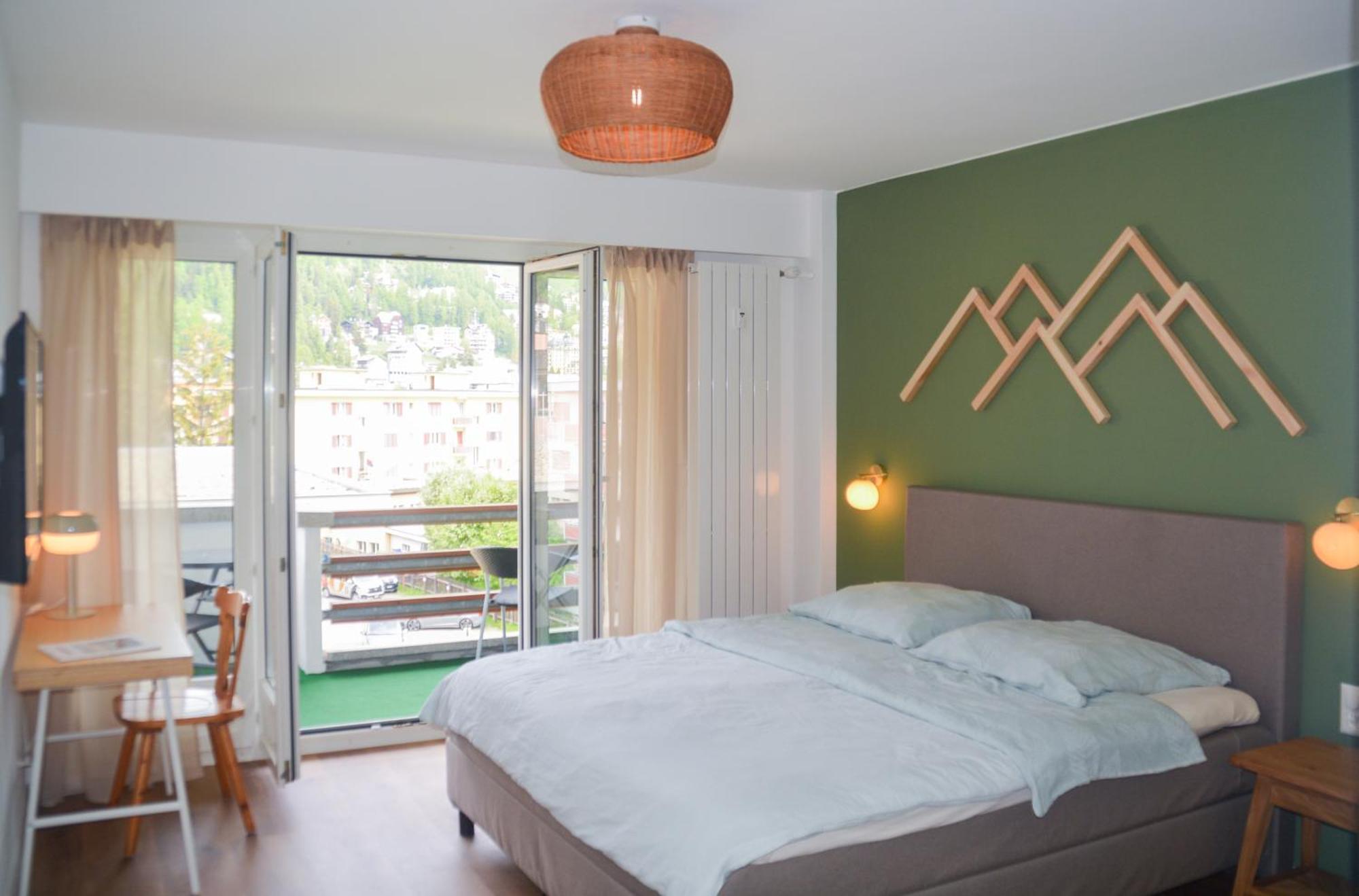 Swissme - Neu-Seeblick-Balkon-Parkplatz-Nahe Bergbahn St. Moritz Bagian luar foto