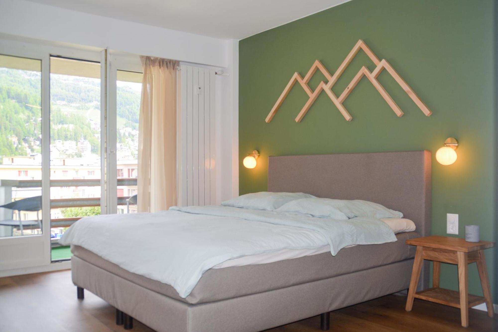 Swissme - Neu-Seeblick-Balkon-Parkplatz-Nahe Bergbahn St. Moritz Bagian luar foto