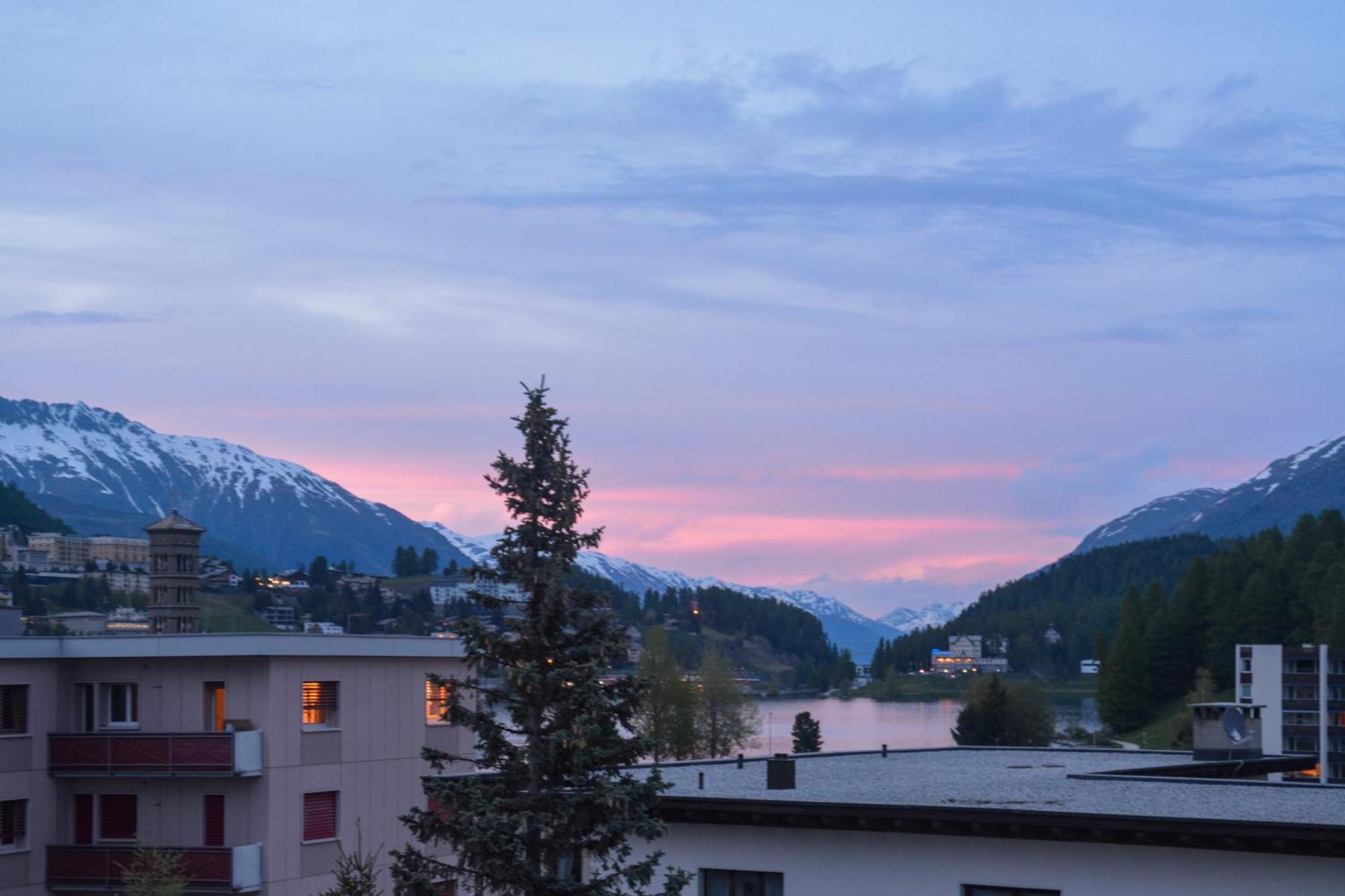 Swissme - Neu-Seeblick-Balkon-Parkplatz-Nahe Bergbahn St. Moritz Bagian luar foto