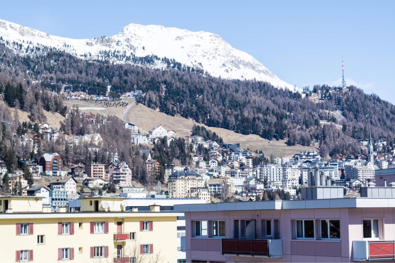 Swissme - Neu-Seeblick-Balkon-Parkplatz-Nahe Bergbahn St. Moritz Bagian luar foto